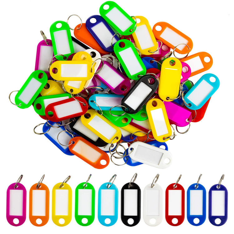 Picture of KC40 COLOURFUL KEYCHAINS FOR NAME TAGS